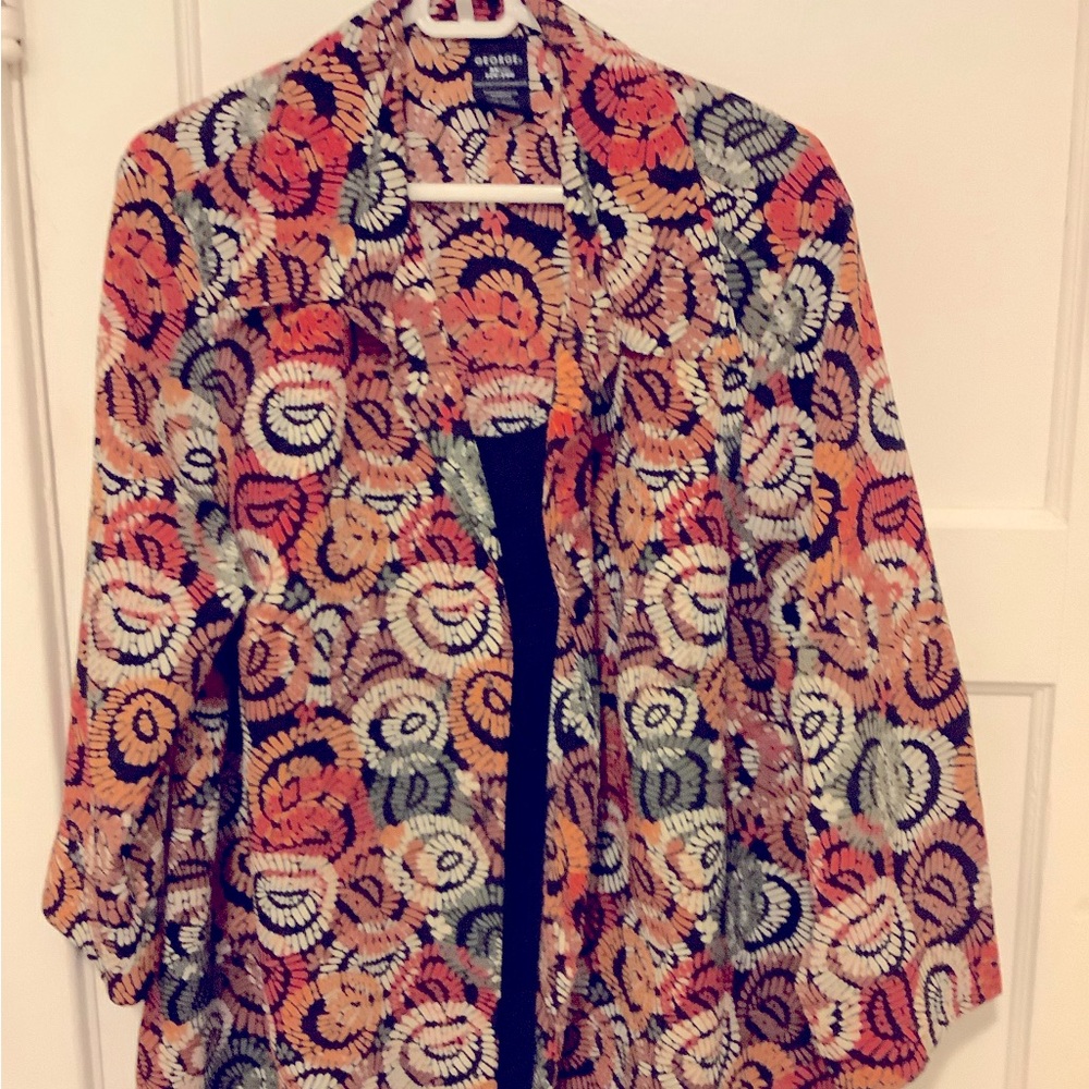 Plus size 3x fall colors top